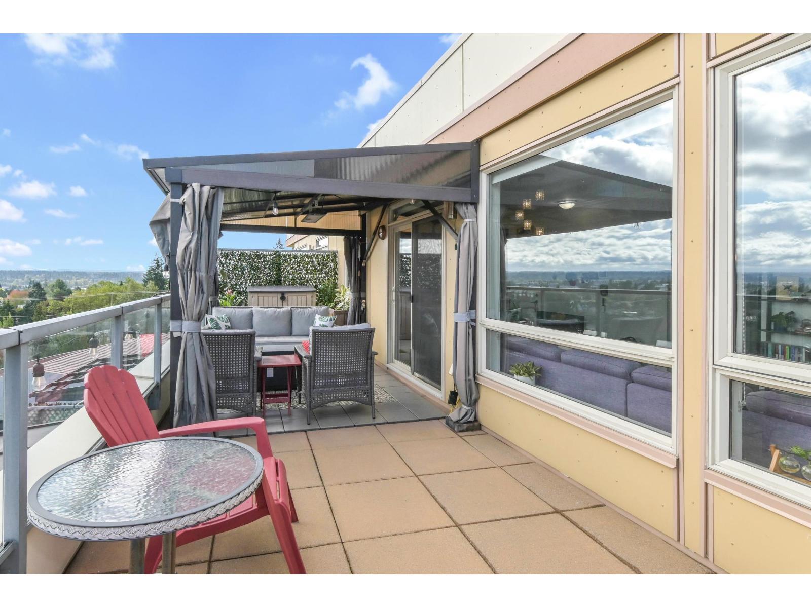 503 19228 64 Avenue, Surrey, BC - Outdoor With Deck Patio Veranda With Exterior