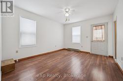 Living room facing front door -