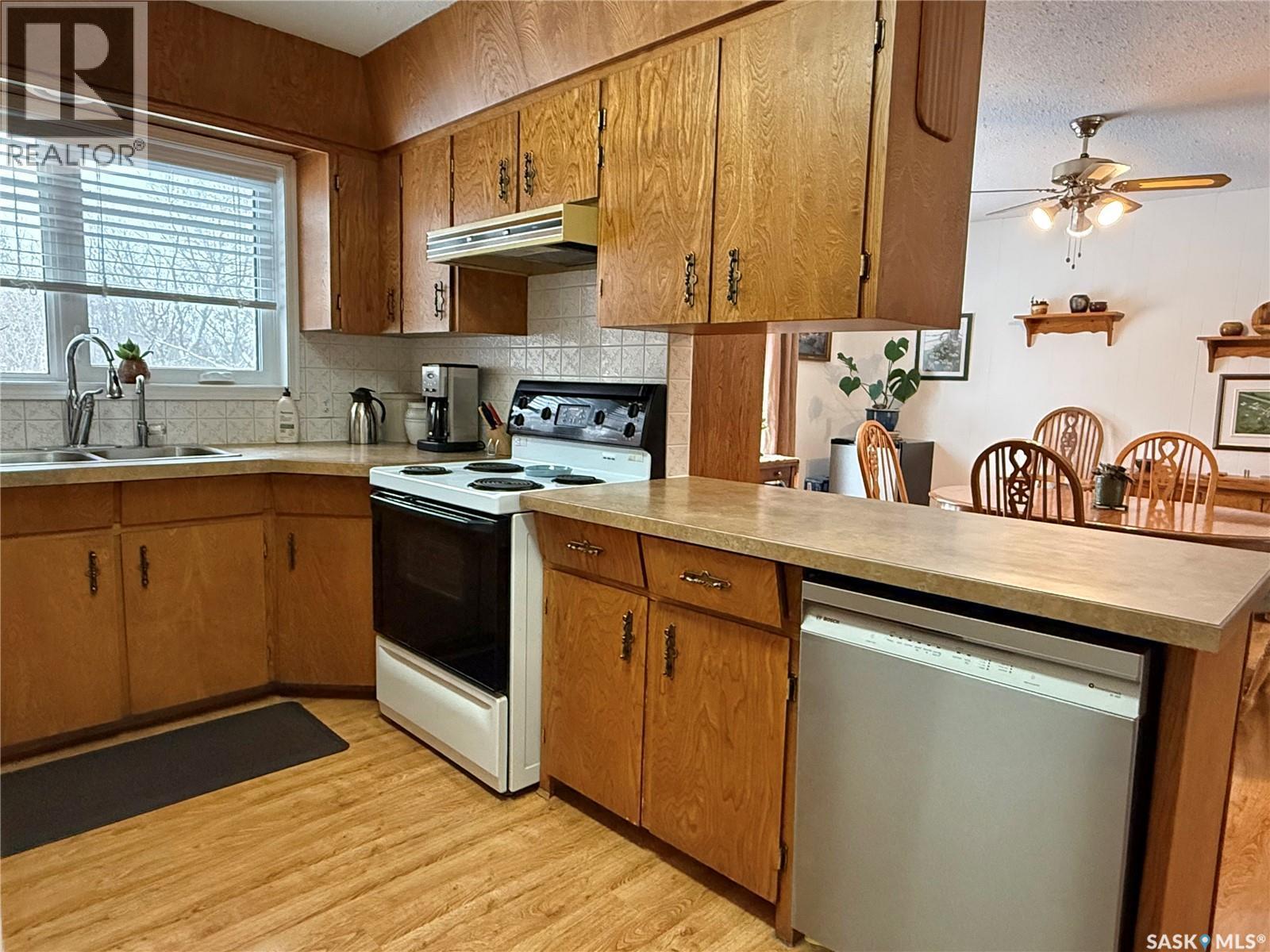 Adamson Acreage, Shellbrook Rm No. 493, SK - Indoor Photo Showing Kitchen With Double Sink