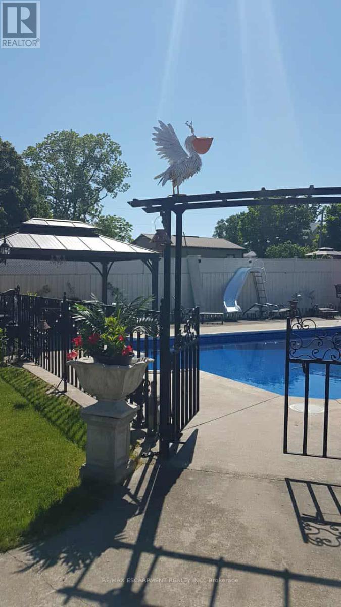 52 Lorne Avenue, Brant, ON - Outdoor With In Ground Pool