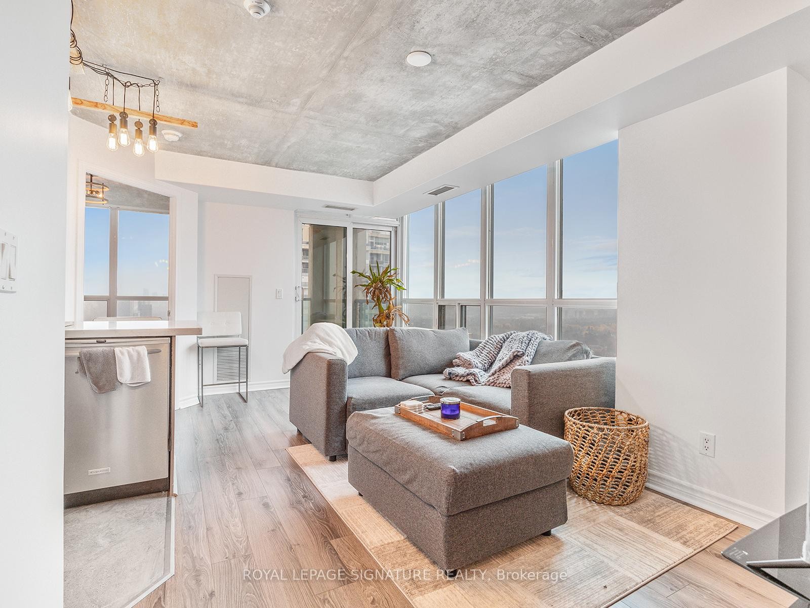 2307-17 Barberry Place, Toronto, ON - Indoor Photo Showing Living Room