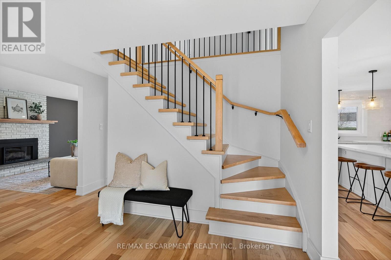 2347 Tweedsmuir Court, Burlington, ON - Indoor Photo Showing Other Room With Fireplace
