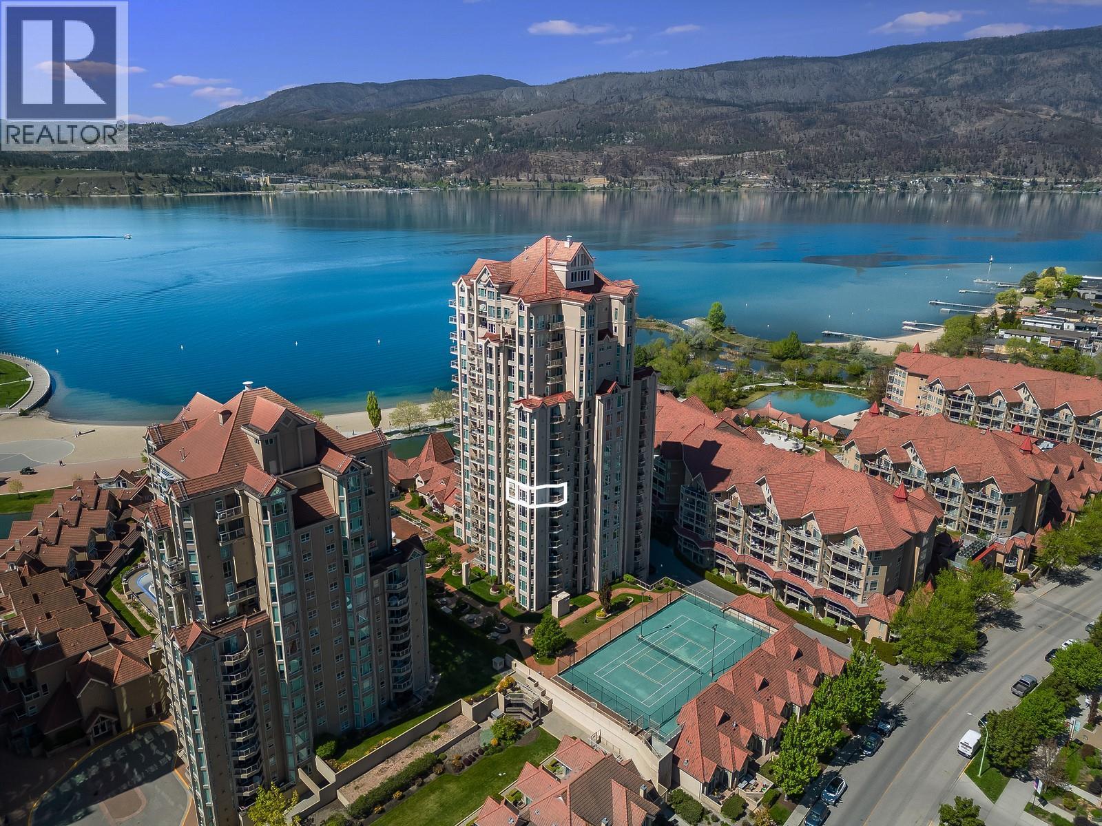 1128 Sunset Drive Unit# 803, Kelowna, BC - Outdoor With Body Of Water With View