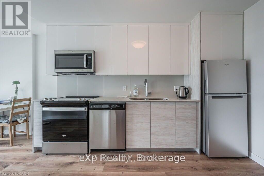 701 - 60 Frederick Street, Kitchener, ON - Indoor Photo Showing Kitchen
