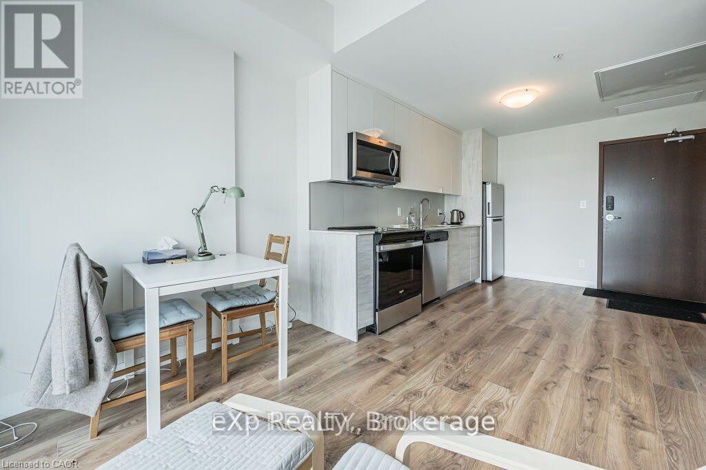 701 - 60 Frederick Street, Kitchener, ON - Indoor Photo Showing Kitchen