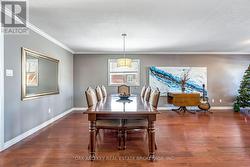 Large dining space -