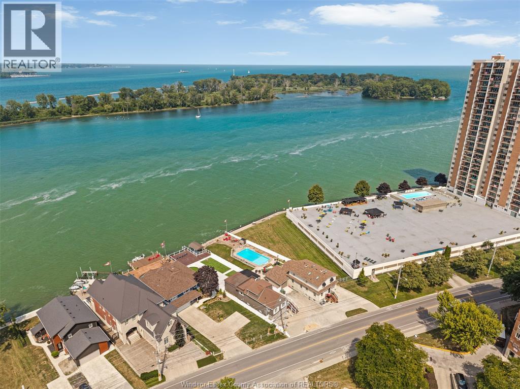 8830 Riverside Drive East, Windsor, ON - Outdoor With Body Of Water With View