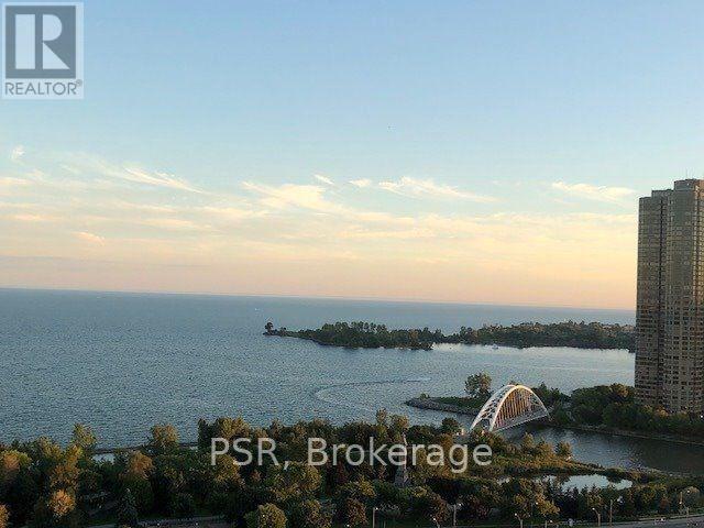 west views - stunning lake vistas throughout - 2104 - 103 The Queens Way, Toronto, ON - Outdoor With Body Of Water With View