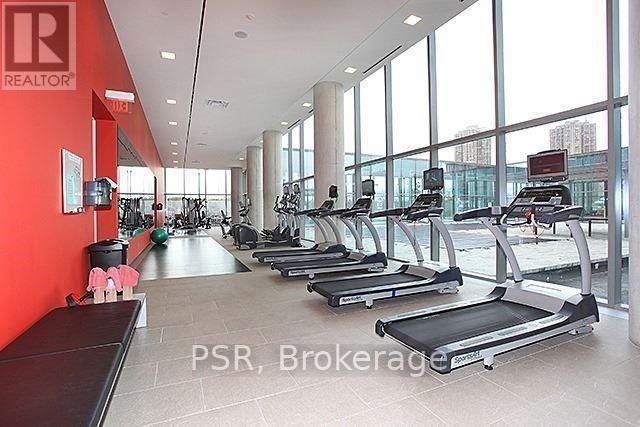 2104 - 103 The Queens Way, Toronto, ON - Indoor Photo Showing Gym Room