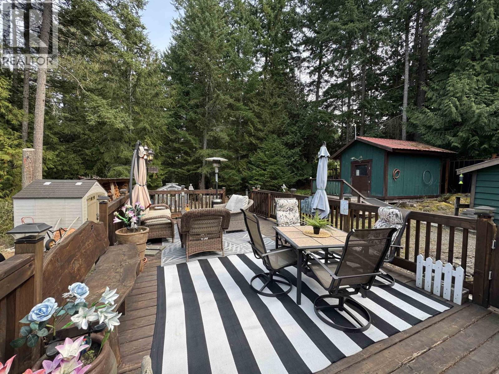 714 Charter Road, Mayne Island, BC - Outdoor With Deck Patio Veranda