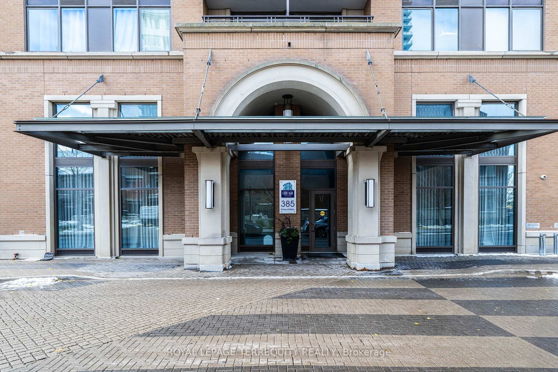 406-385 Prince Of Wales Drive, Mississauga, ON - Outdoor With Balcony With Facade