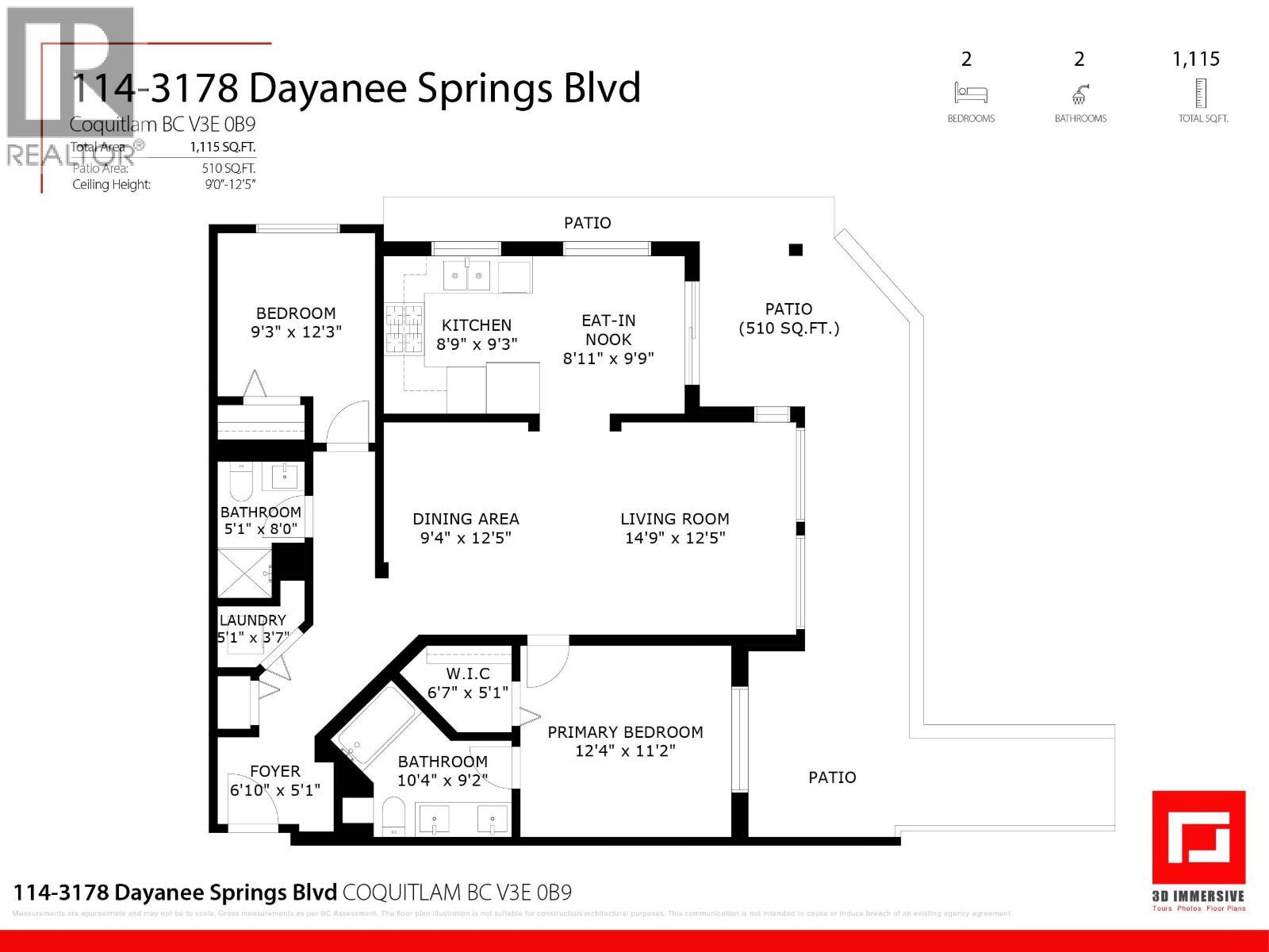 114 3178 Dayanee Springs Boulevard, Coquitlam, BC - Other