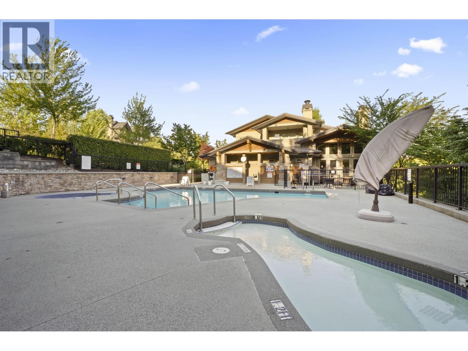 114 3178 Dayanee Springs Boulevard, Coquitlam, BC - Outdoor With In Ground Pool