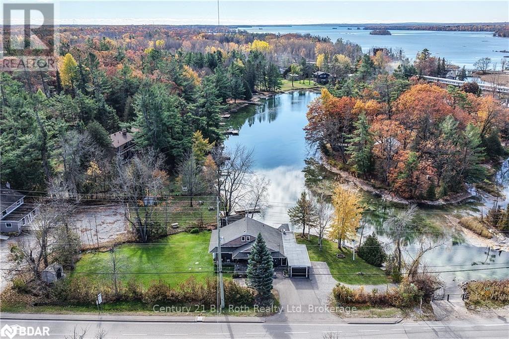 8222 County Rd 169 Road, Severn, ON - Outdoor With Body Of Water With View