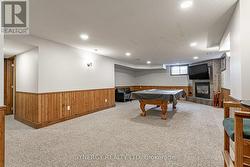 Large Family Room with Cozy Gas Fireplace -