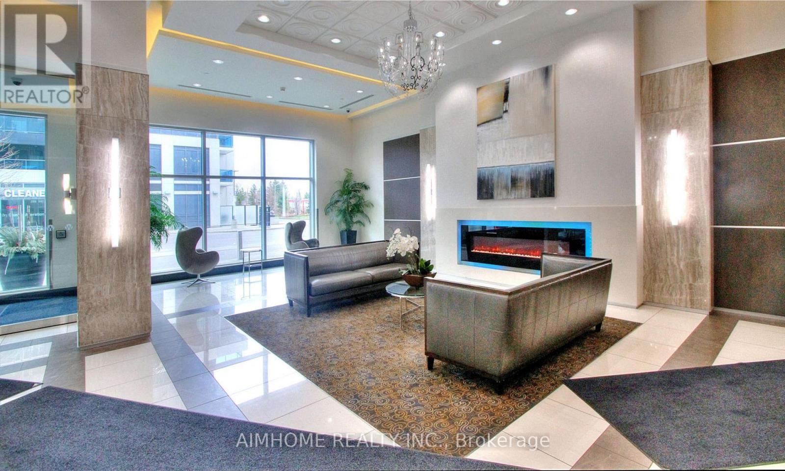 321 - 7161 Yonge Street, Markham, ON - Indoor With Fireplace
