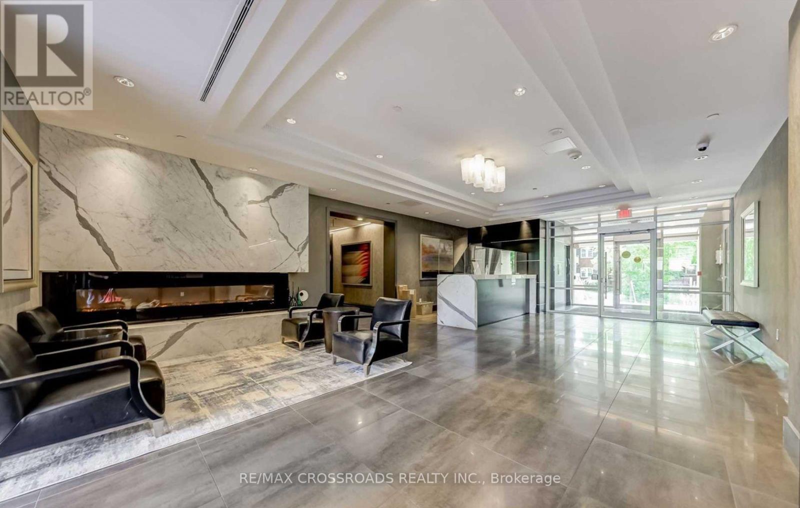 1301 - 60 Berwick Avenue, Toronto, ON - Indoor Photo Showing Other Room With Fireplace