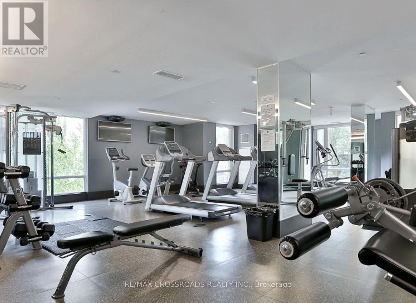 1301 - 60 Berwick Avenue, Toronto, ON - Indoor Photo Showing Gym Room