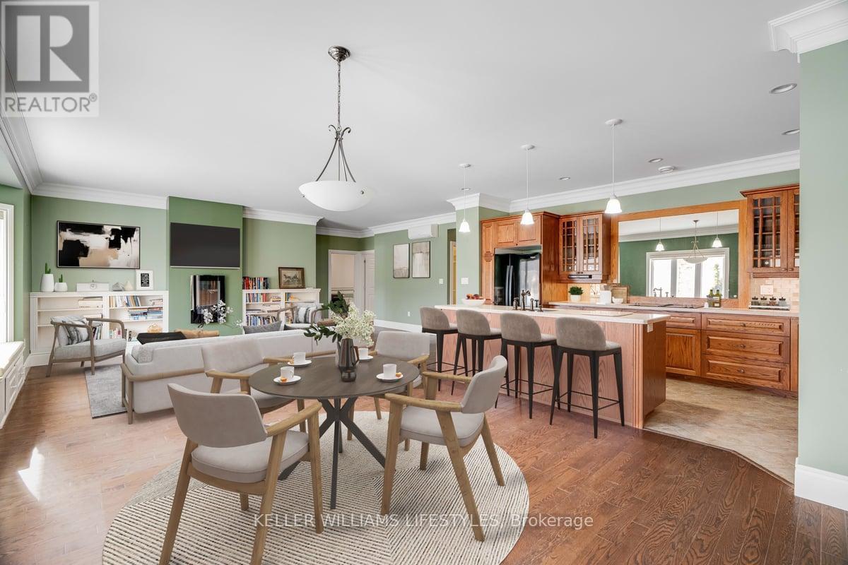 Virtually Staged - 21 - 5969 Townsend Line, Lambton Shores (Forest), ON - Indoor Photo Showing Dining Room