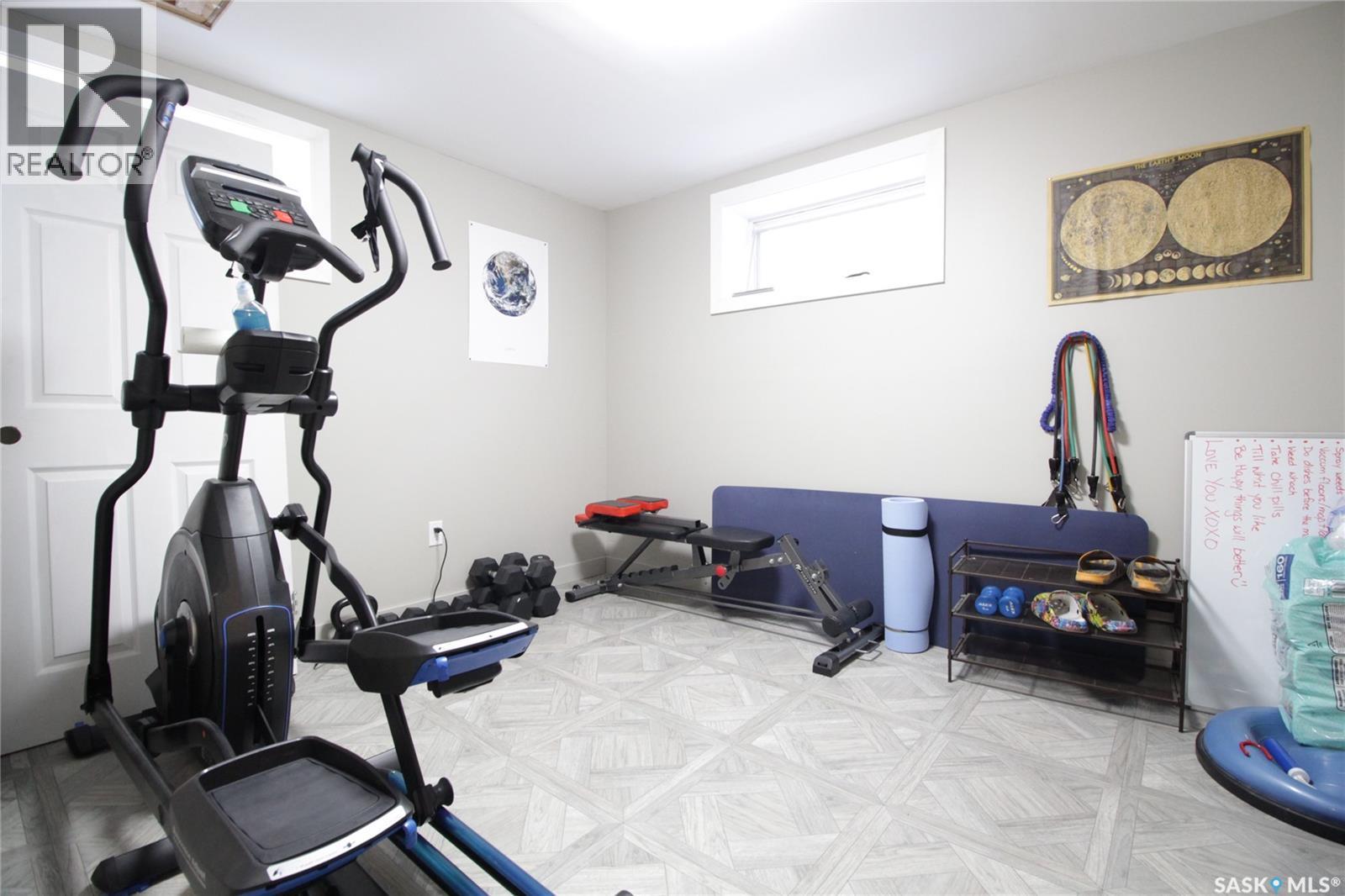 217 Garry Street, Rocanville, SK - Indoor Photo Showing Gym Room