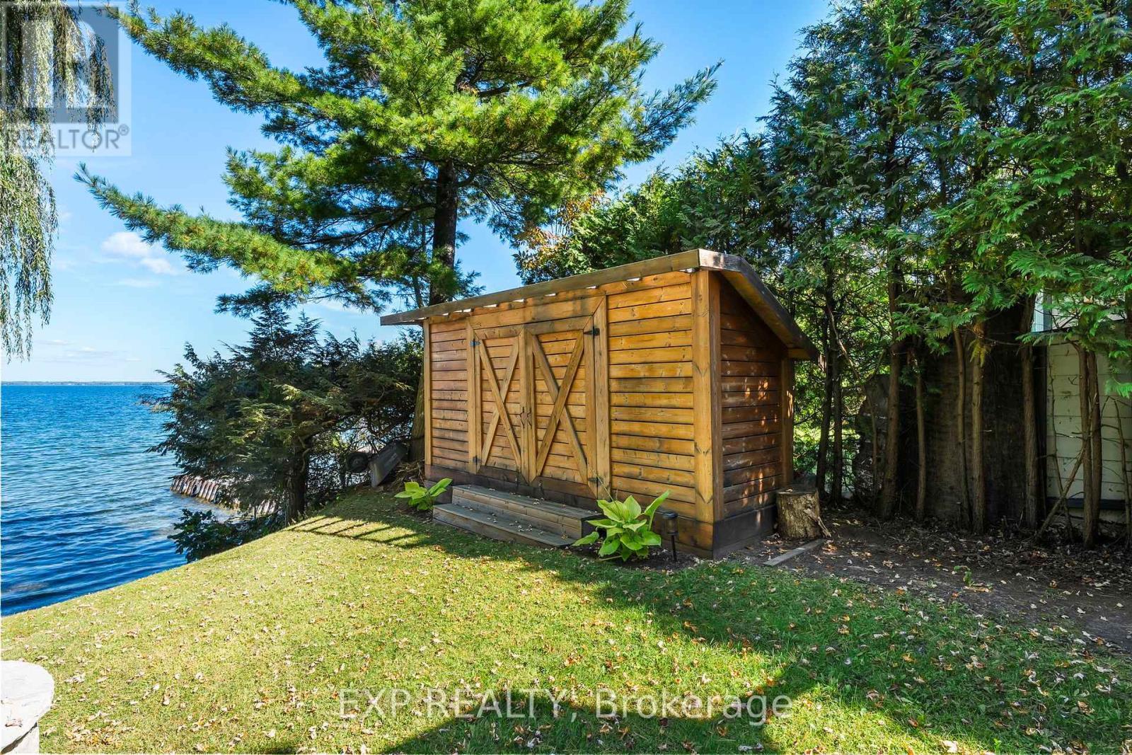 Space To Store Your Water Toys! - 21 Pinery Lane, Georgina, ON - Outdoor With Body Of Water