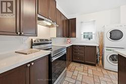 Gourmet Kitchen with Stainless Steel Appliances -