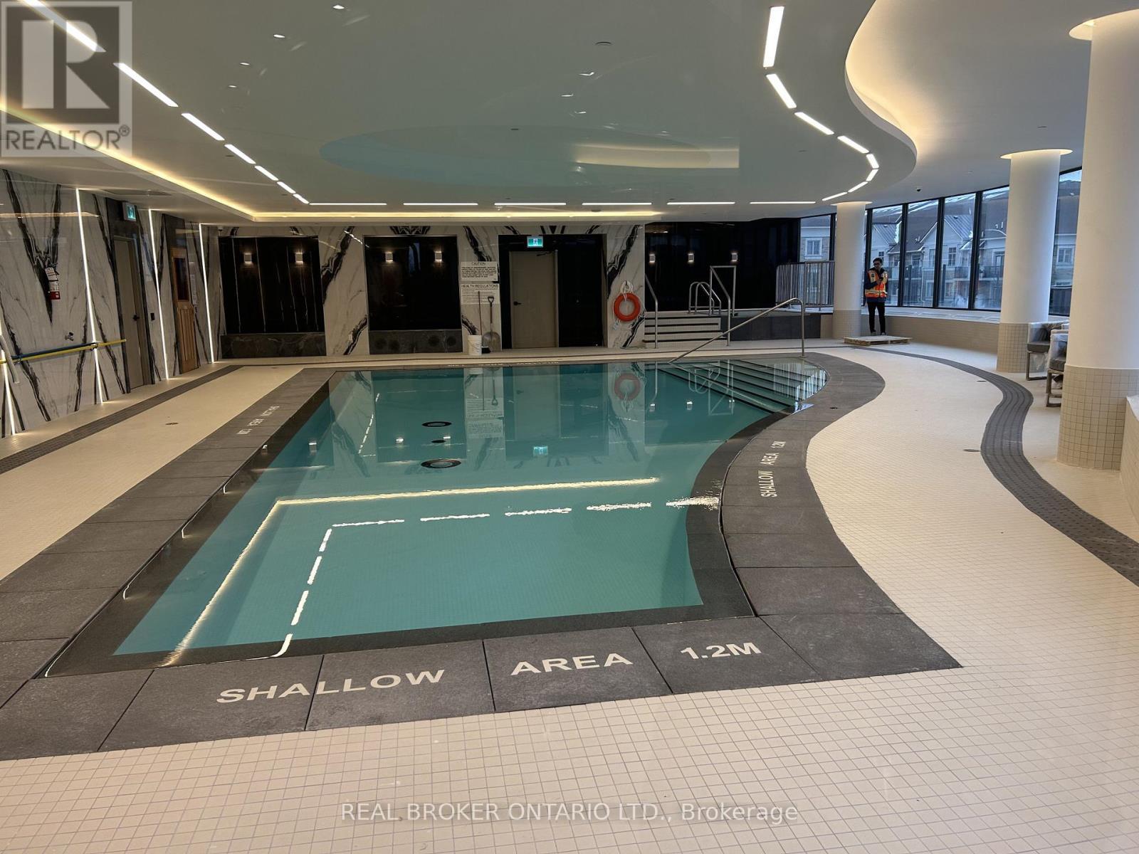 2205 - 5105 Hurontario Street, Mississauga, ON - Indoor Photo Showing Other Room With In Ground Pool