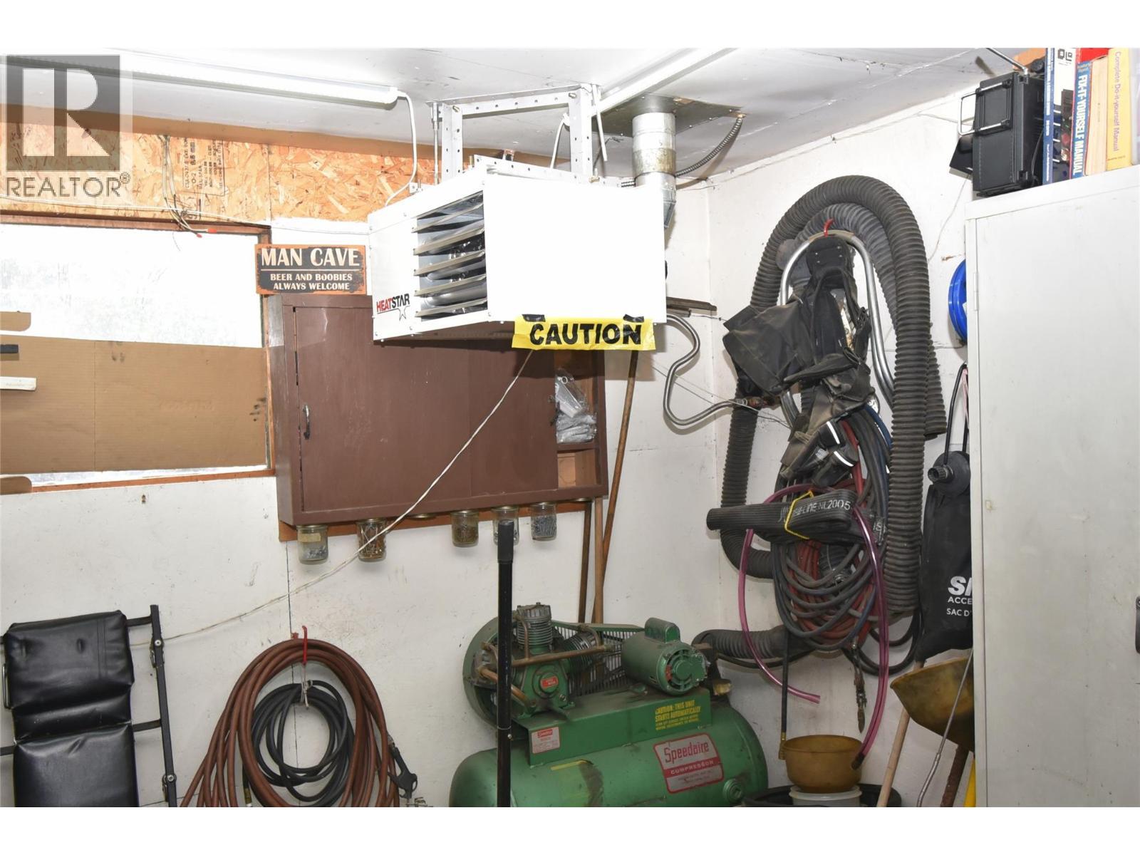New heater in garage - 3930 26 Street, Vernon, BC - Indoor