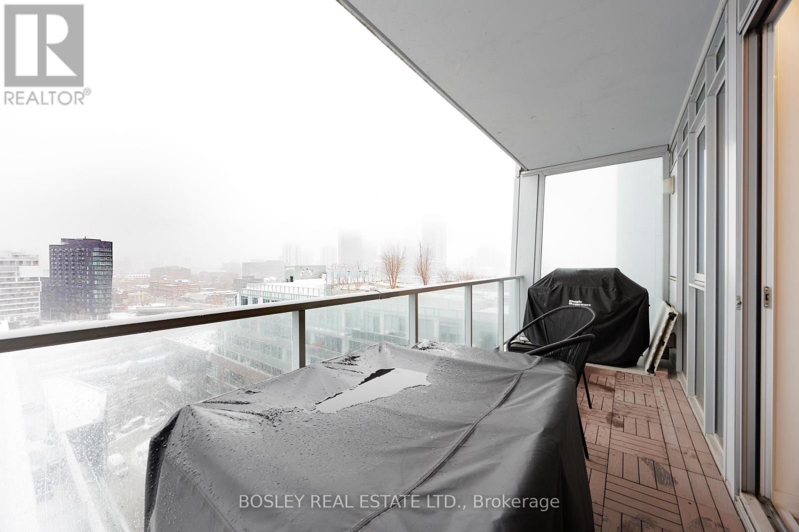 1210 - 15 Baseball Place, Toronto, ON - Outdoor With Balcony With Exterior