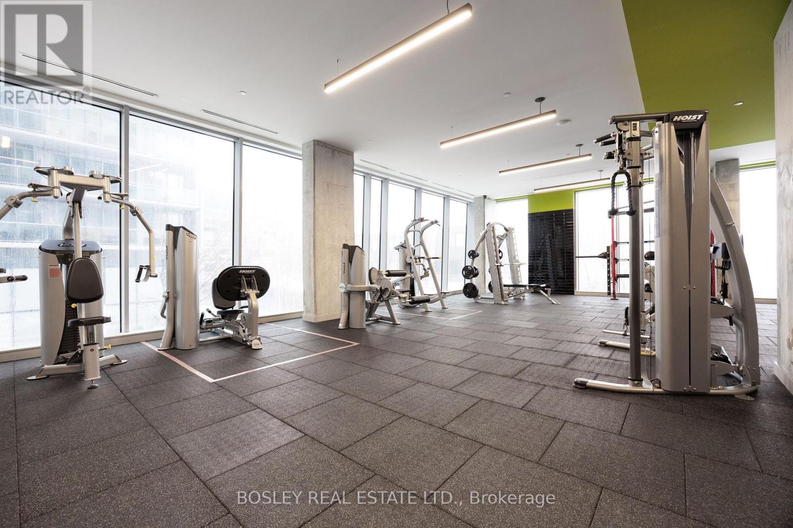 1210 - 15 Baseball Place, Toronto, ON - Indoor Photo Showing Gym Room