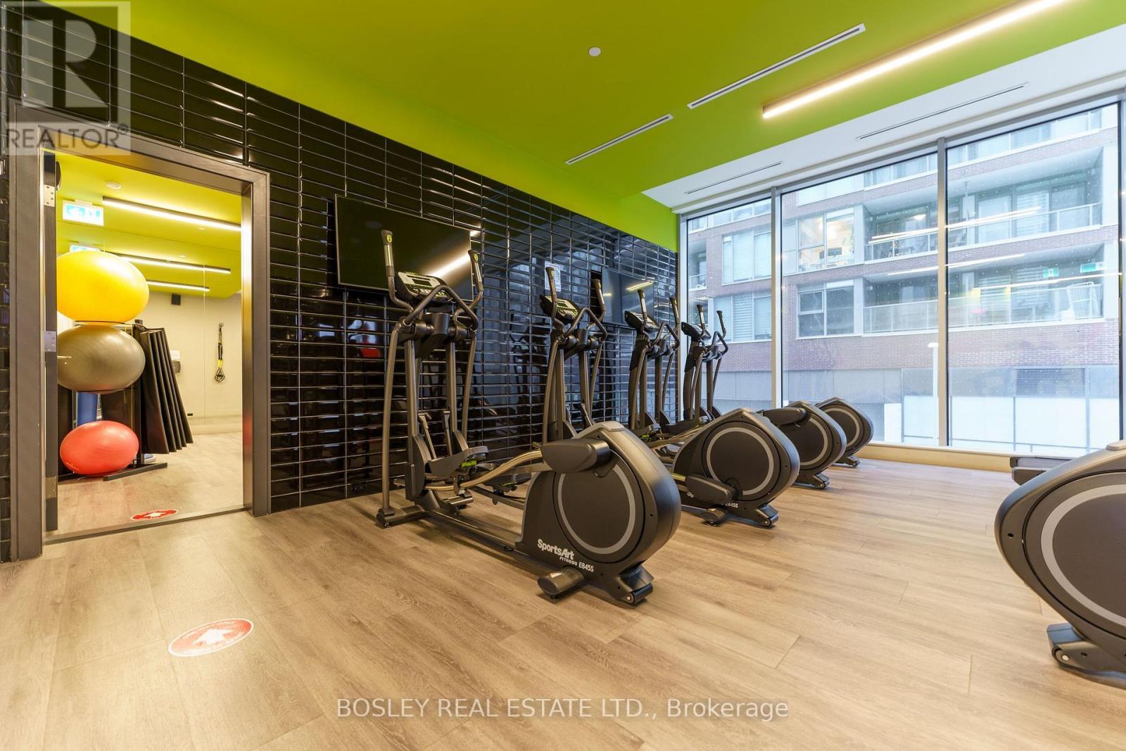1210 - 15 Baseball Place, Toronto, ON - Indoor Photo Showing Gym Room