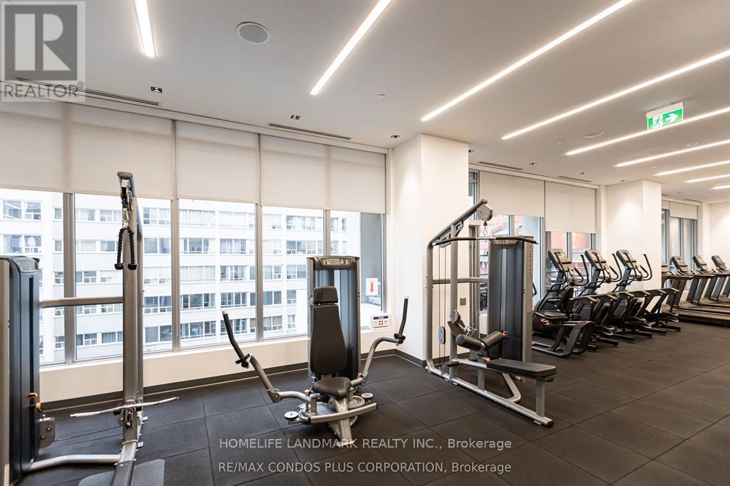 2001 - 25 Holly Street, Toronto, ON - Indoor Photo Showing Gym Room