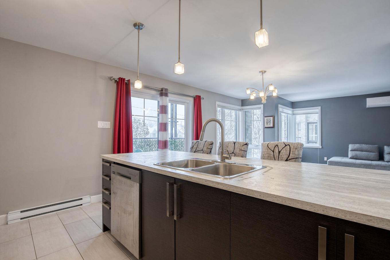 Cuisine - 17402 Av. De La Concorde S., Saint-Hyacinthe, QC - Indoor Photo Showing Kitchen With Double Sink
