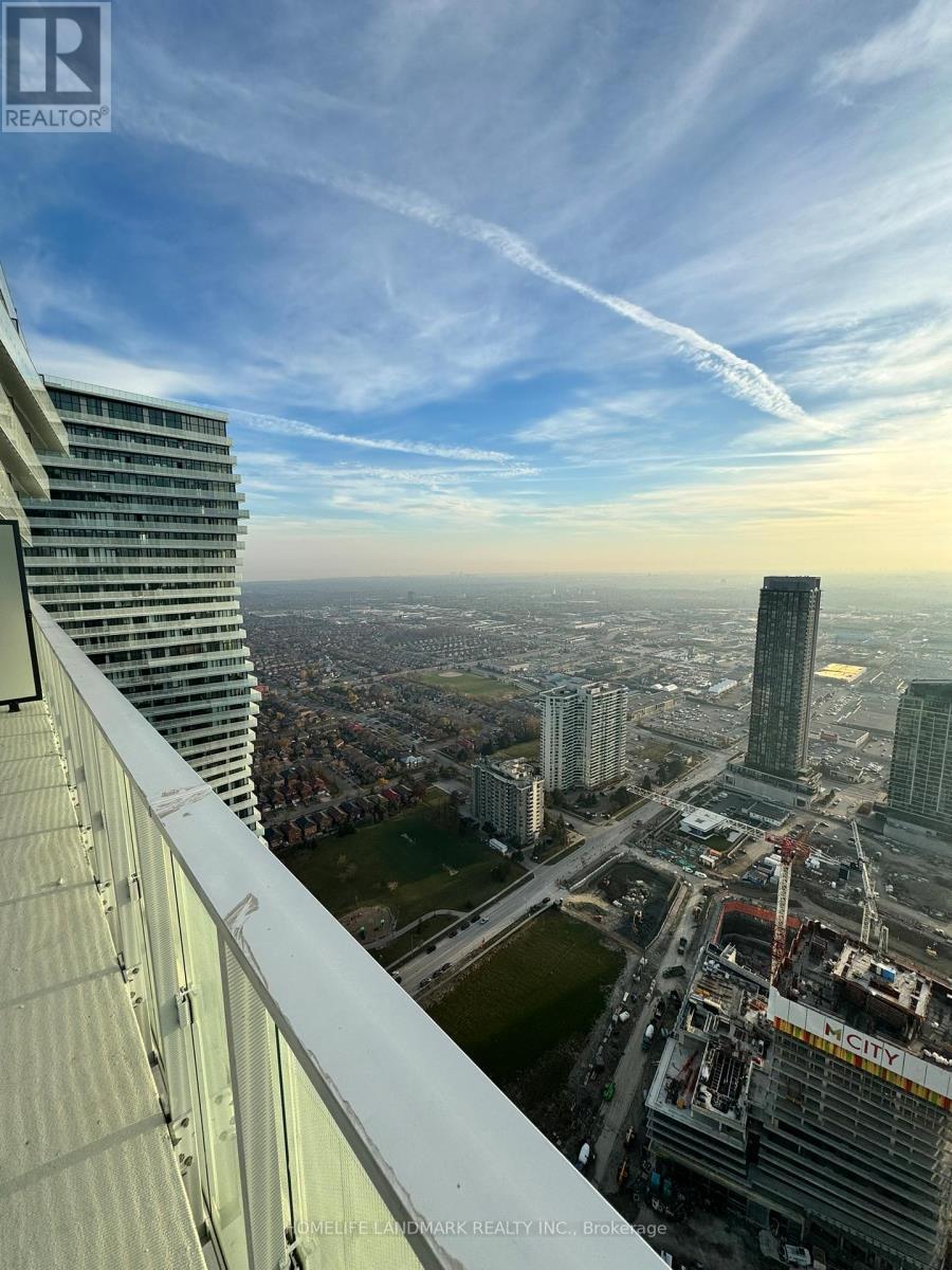 5409 - 3900 Confederation Parkway, Mississauga, ON - Outdoor With Balcony With View