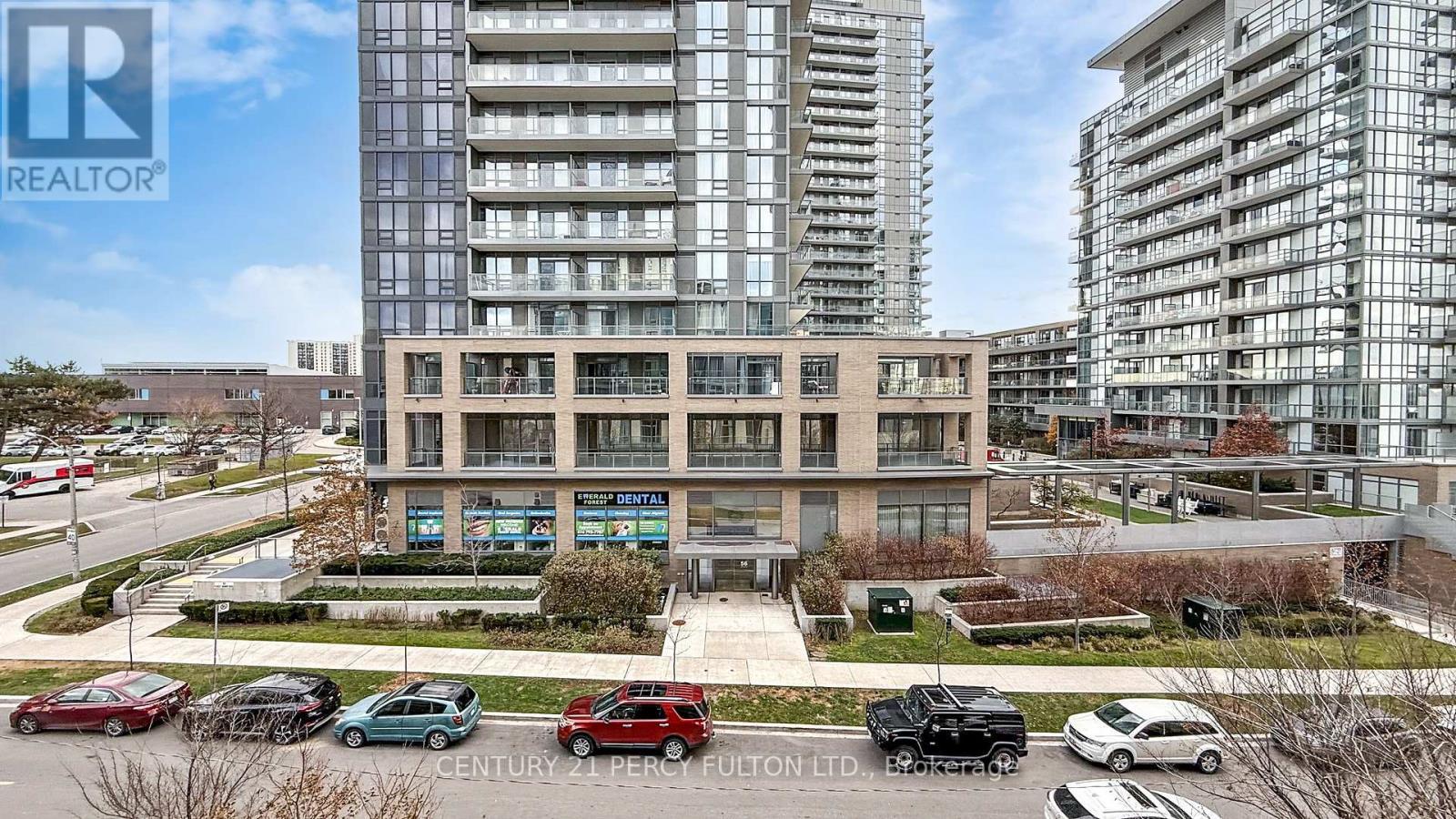 210 - 62 Forest Manor Road, Toronto, ON - Outdoor With Balcony With Facade