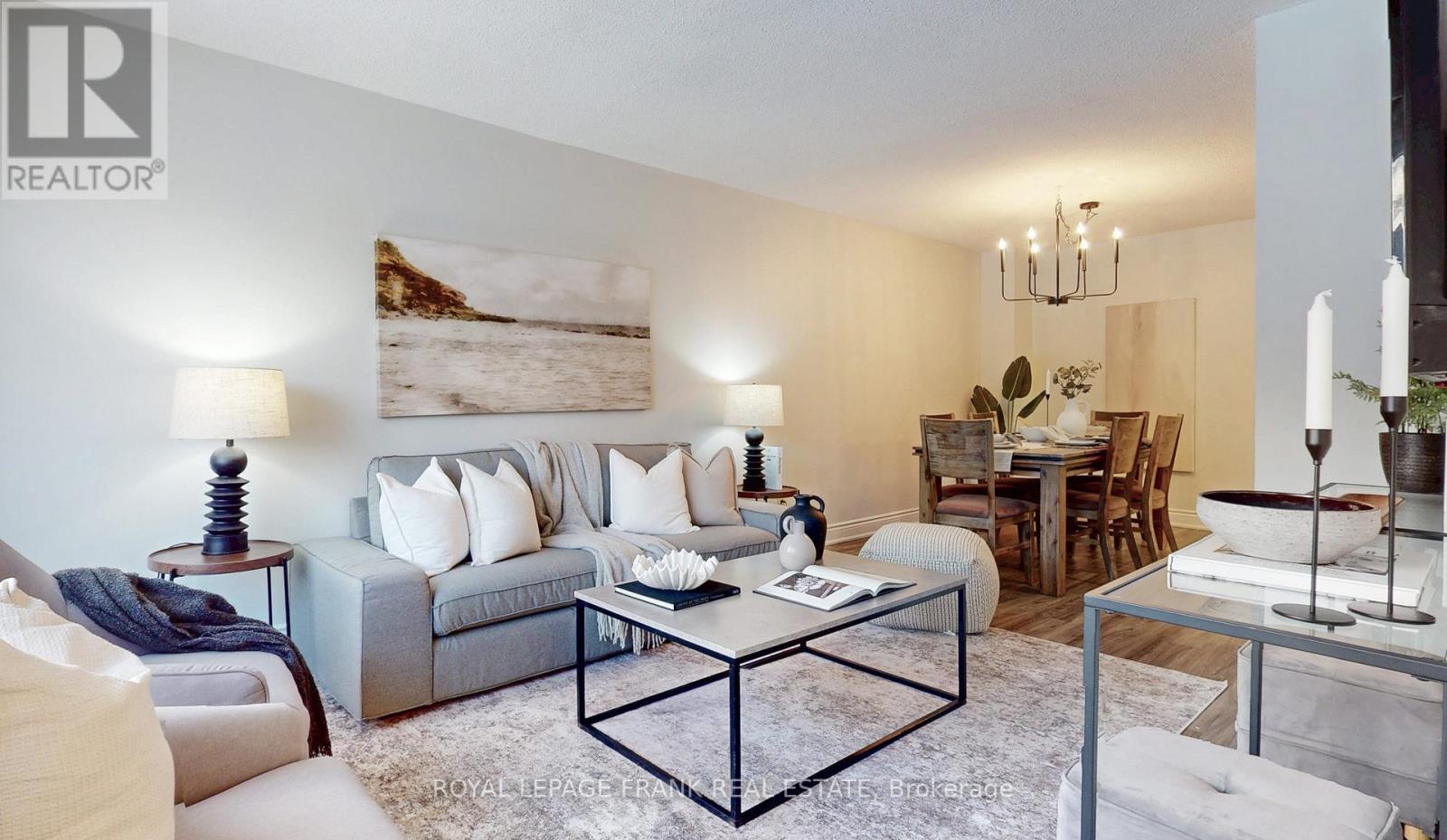 Open Concept Living and Dining Rooms - 732 Annapolis Avenue, Oshawa (Mclaughlin), ON - Indoor Photo Showing Living Room