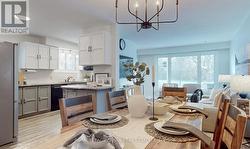 Dining Room Open to Generous Kitchen -