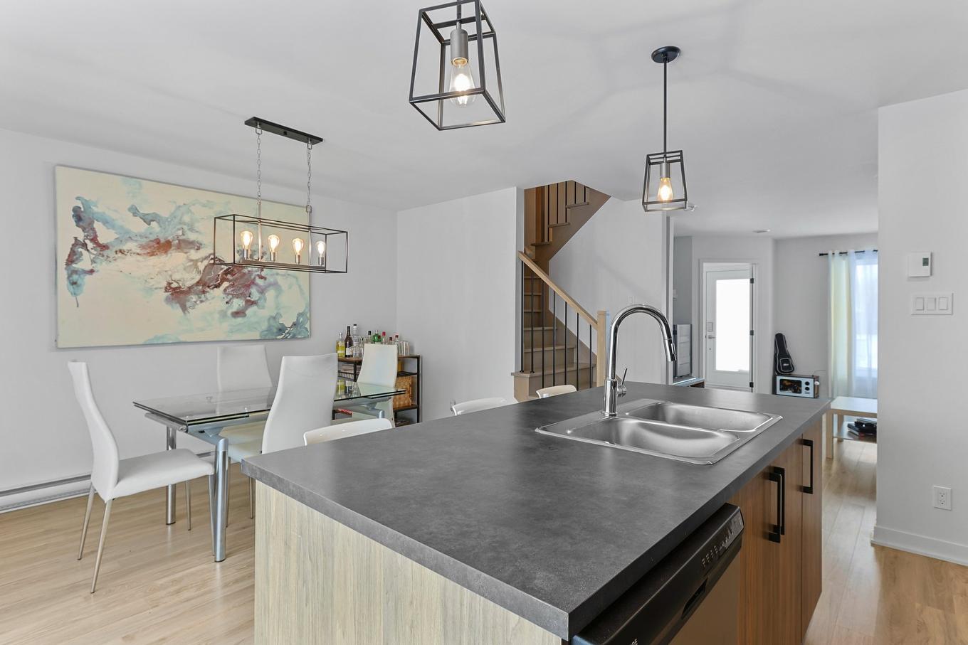 Cuisine - 11 Rue Des Plaisanciers, Saint-Louis-De-Gonzague, QC - Indoor Photo Showing Kitchen With Double Sink