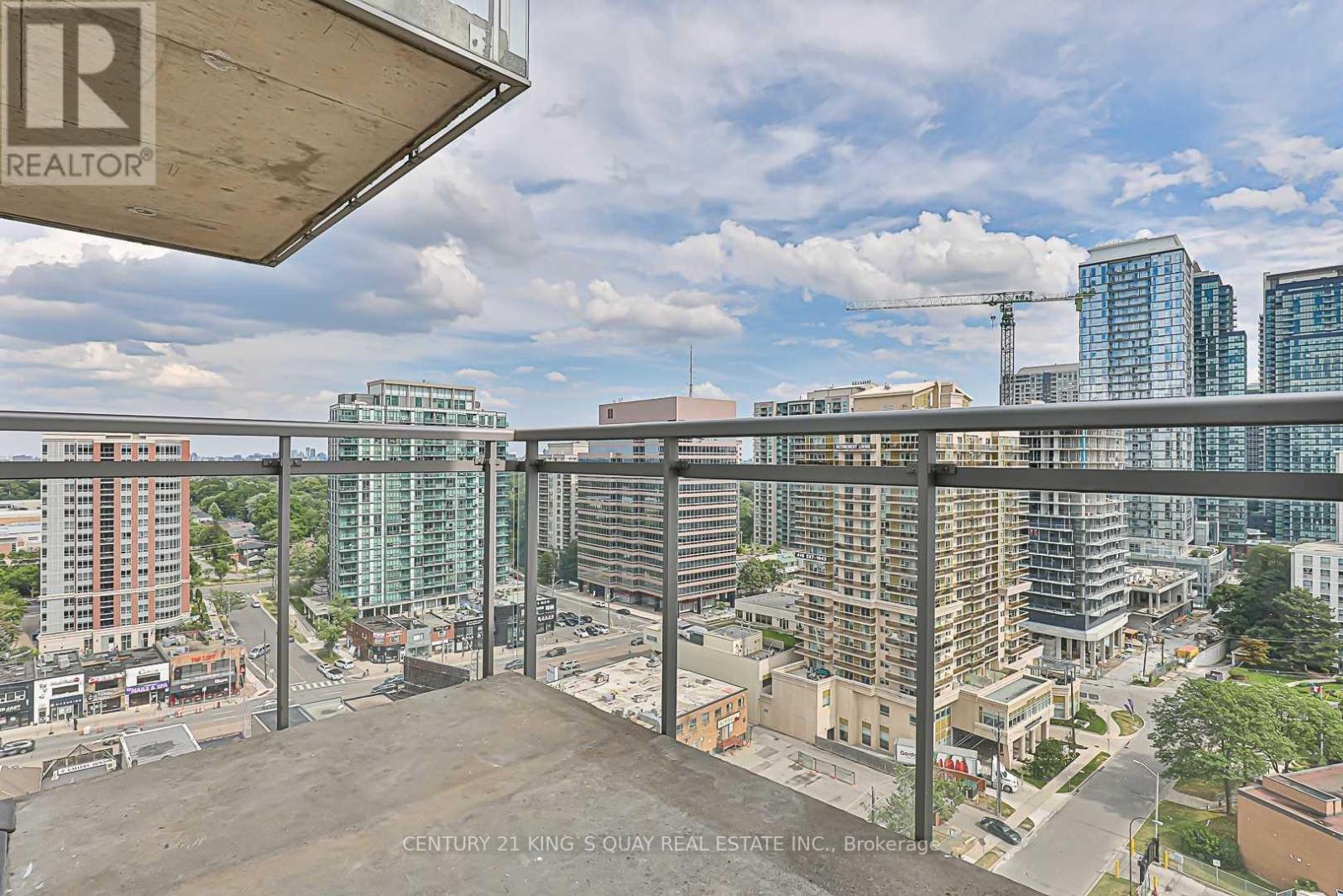 1905 - 30 Canterbury Place, Toronto, ON - Outdoor With Balcony With View