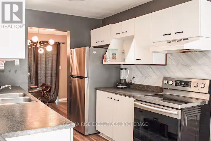 502 Evangeline Avenue, Kingston (City Southwest), ON - Indoor Photo Showing Kitchen With Double Sink