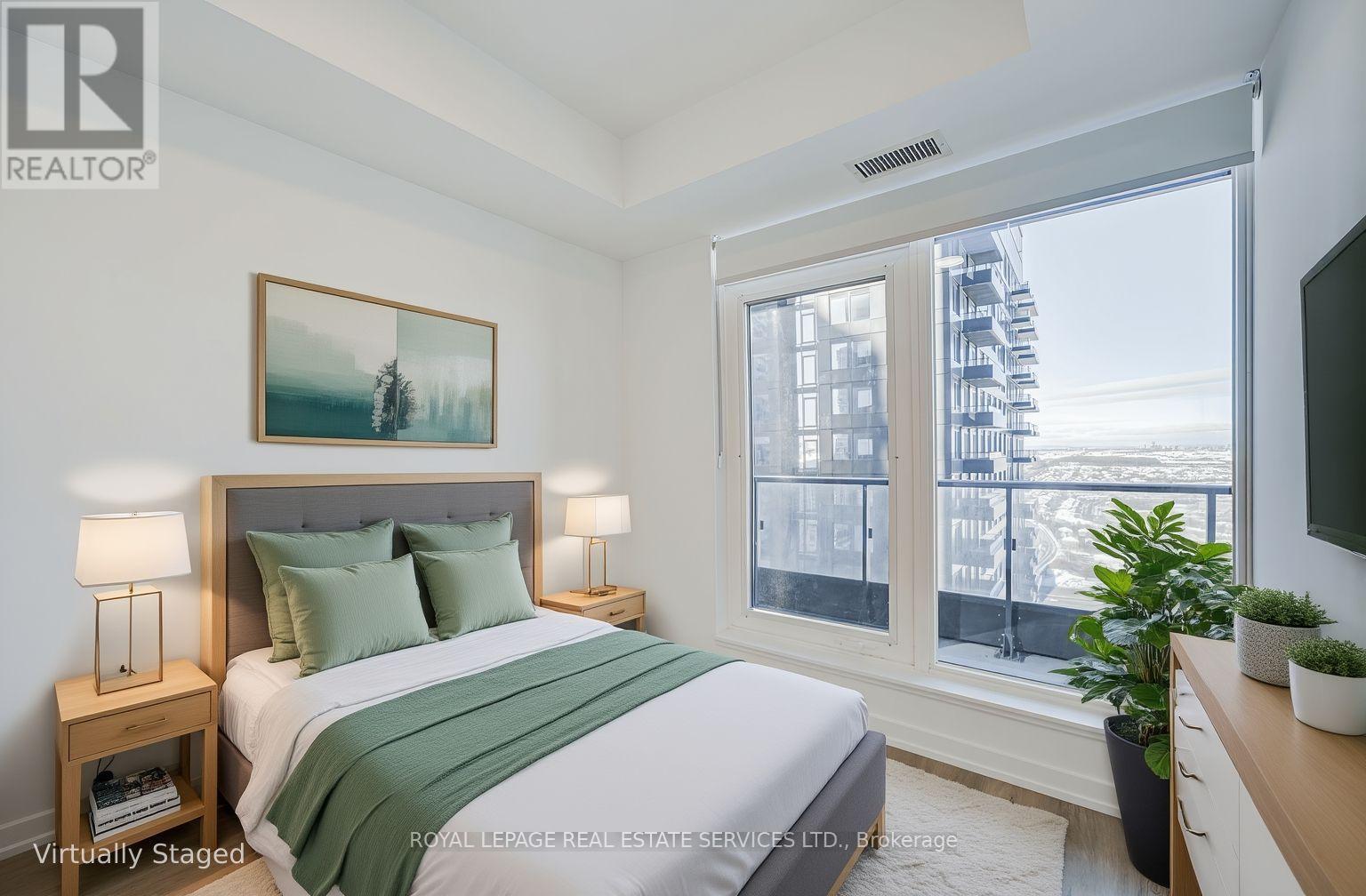 3101 - 395 Square One Drive, Mississauga, ON - Indoor Photo Showing Bedroom