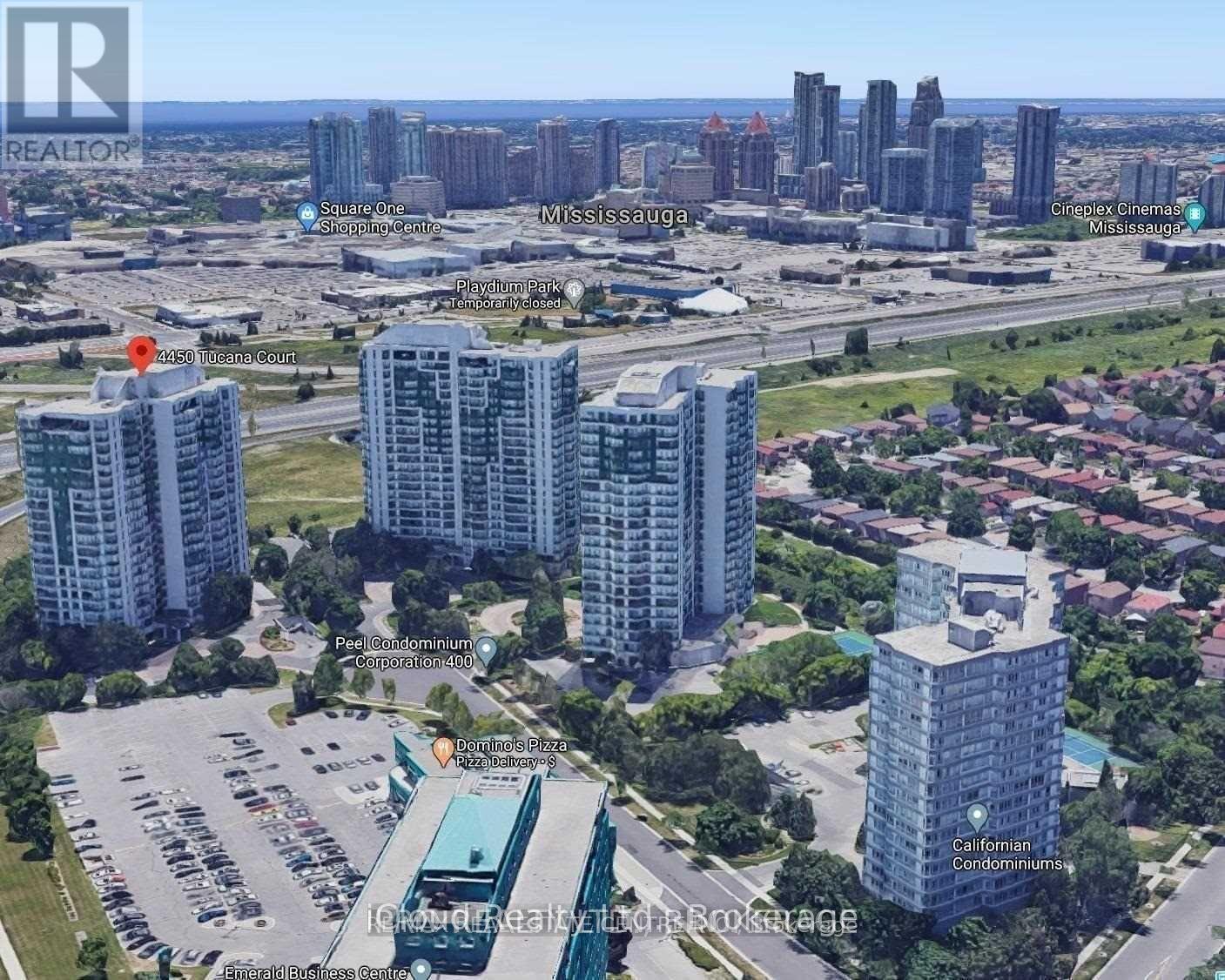 1902 - 4450 Tucana Court, Mississauga, ON - Outdoor With View