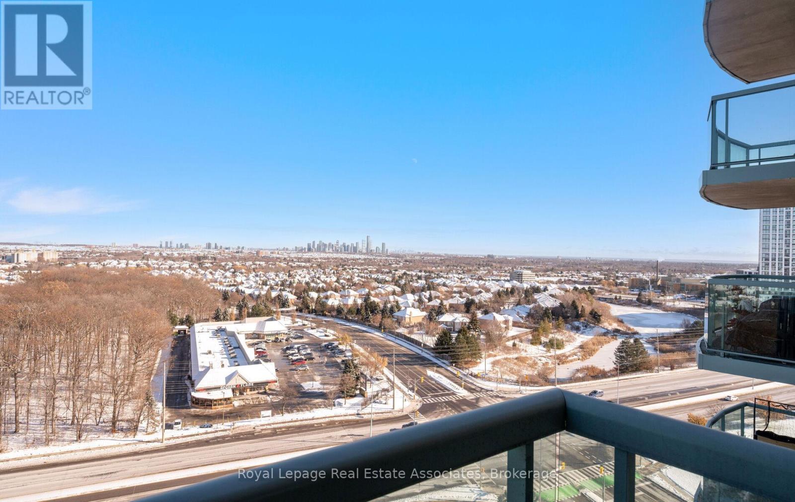 1713 - 2545 Erin Centre Boulevard, Mississauga, ON - Outdoor With Balcony With View