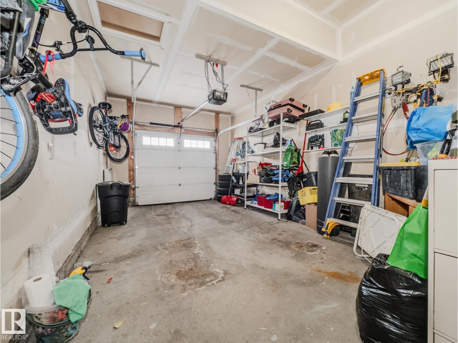 #14 3710 Allan Dr Sw, Edmonton, AB - Indoor Photo Showing Garage