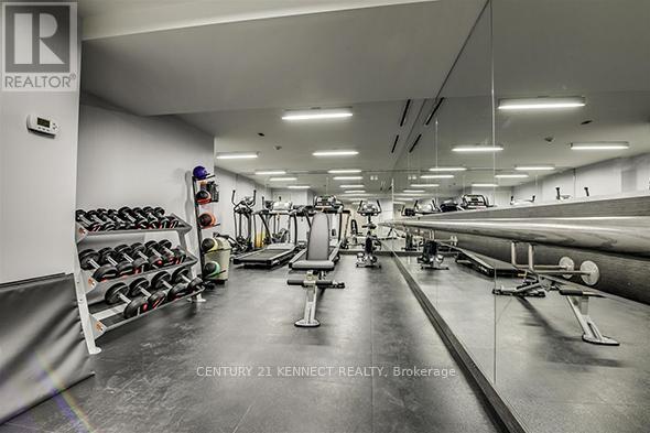 607 - 15 Beverley Street, Toronto, ON - Indoor Photo Showing Gym Room