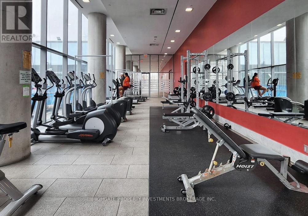 2602 - 103 The Queensway, Toronto, ON - Indoor Photo Showing Gym Room