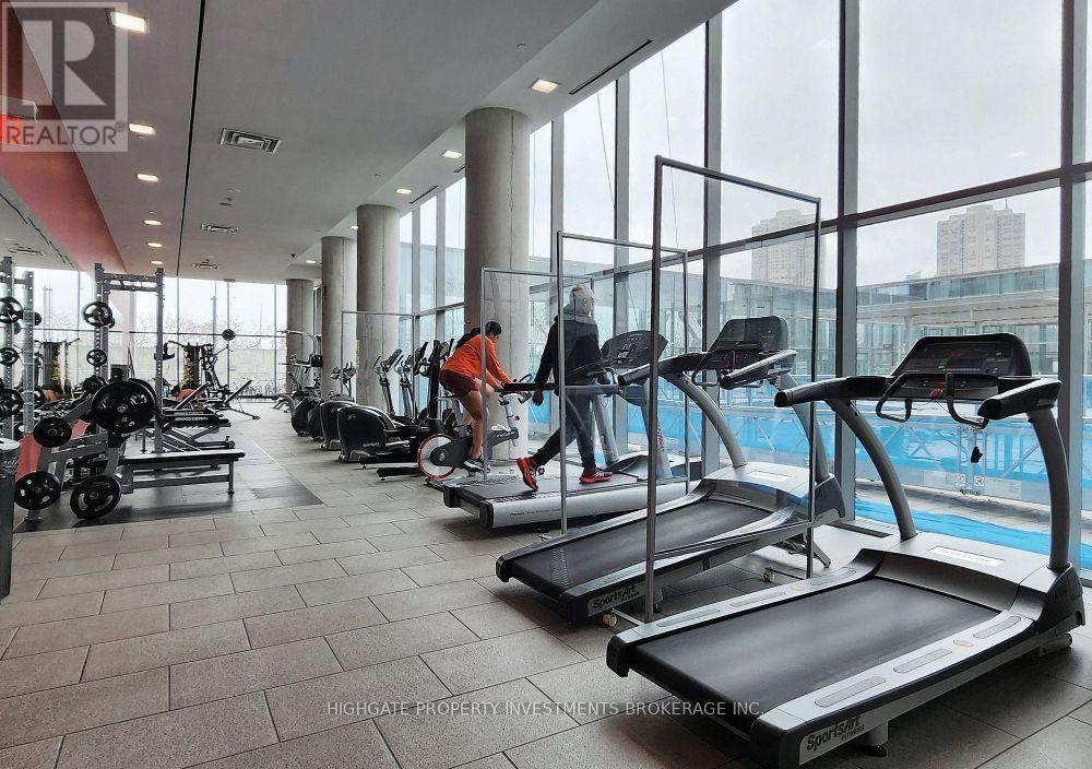 2602 - 103 The Queensway, Toronto, ON - Indoor Photo Showing Gym Room