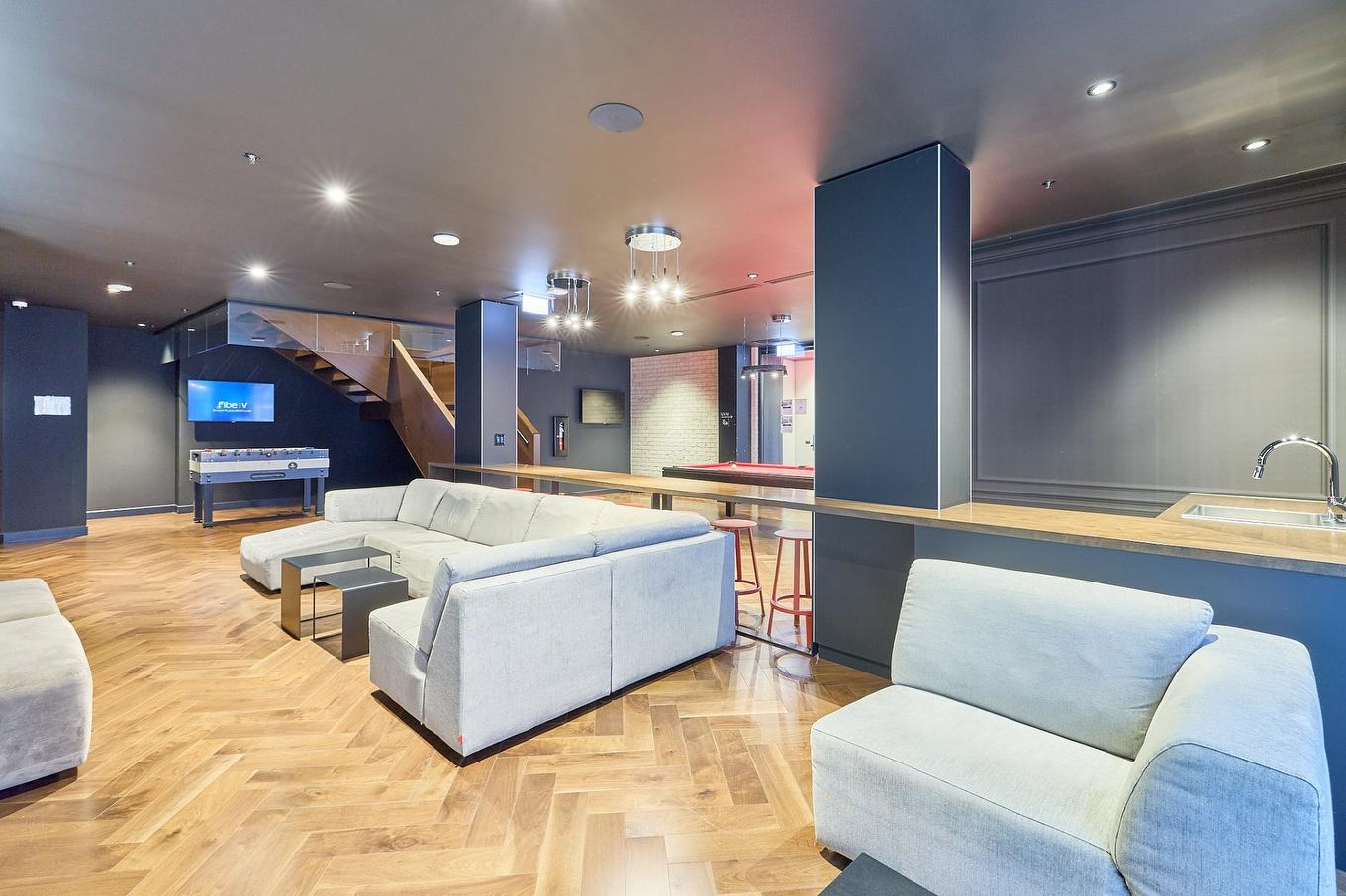 Salle de jeux - 4502-1188 Rue St-Antoine O., Montréal (Ville-Marie), QC - Indoor Photo Showing Living Room