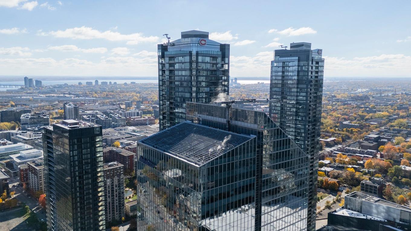 Photo aérienne - 4502-1188 Rue St-Antoine O., Montréal (Ville-Marie), QC - Outdoor With View