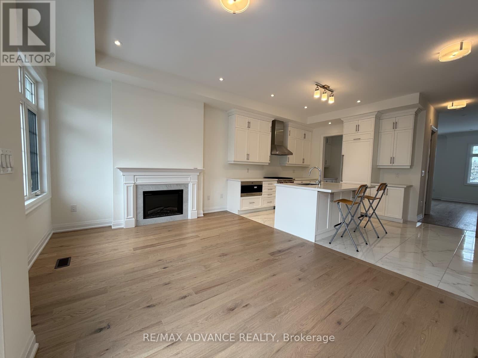 4201 Major Mackenzie Dr Drive, Markham, ON - Indoor With Fireplace